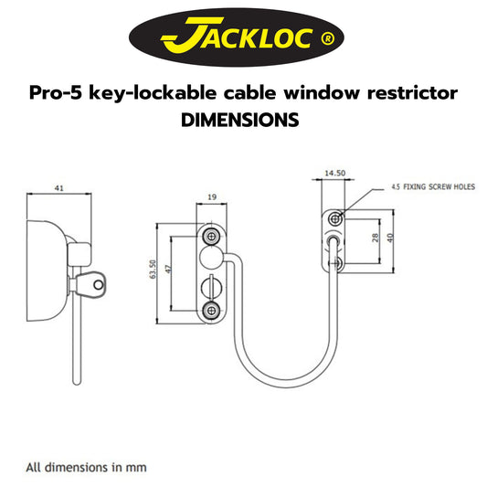 Jacloc Window Restrictor