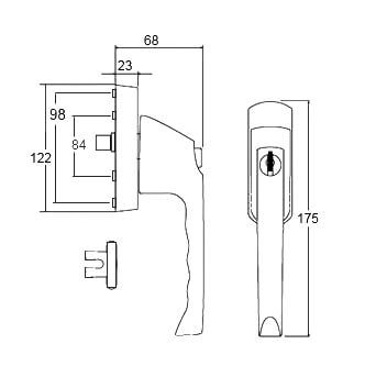 Blade/Fork Handle