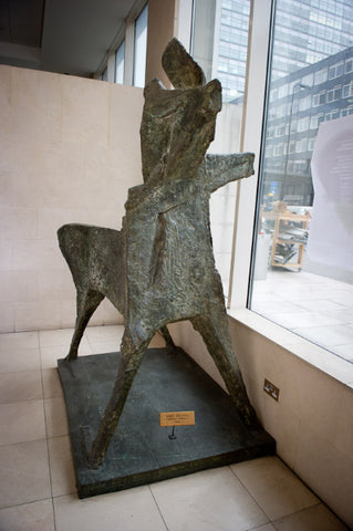 The Shell Centre - Statue Removal