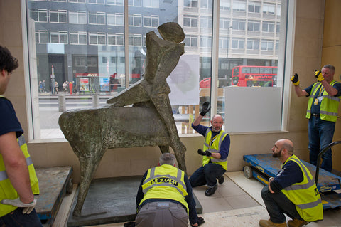 The Shell Centre - Statue Removal