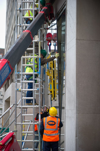 The Shell Centre - Statue Removal