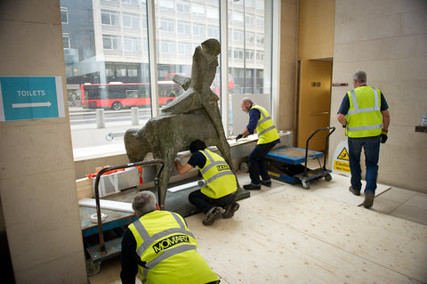 The Shell Centre - Statue Removal