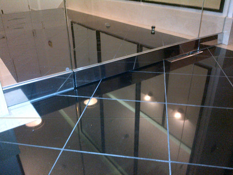 St Swithins Lane - Mirrors, Spayed Wall Claddings, Frameless Entrace